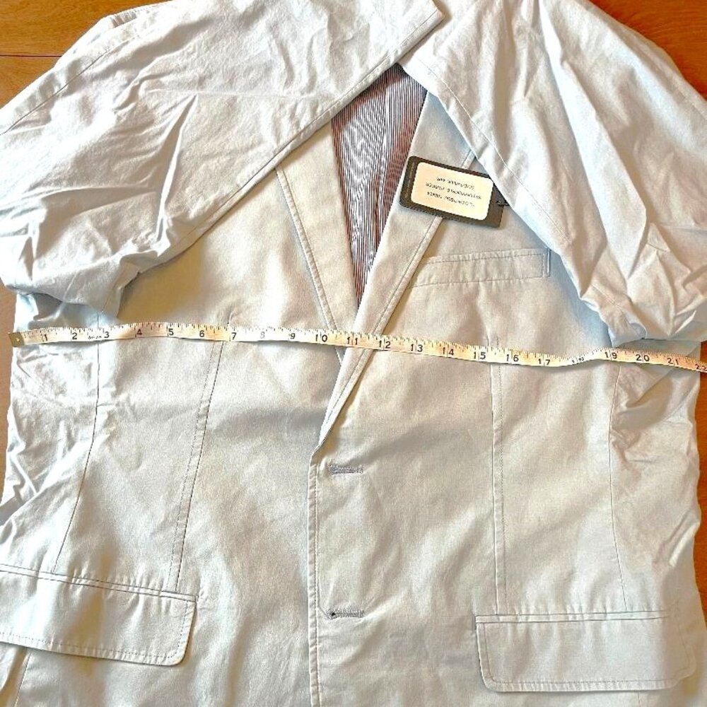 NWT Daniel Hechter Sport Jacket Style "Harper" color "Tissu Navy" or Baby Blue